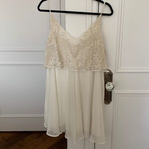 White Zara Dress